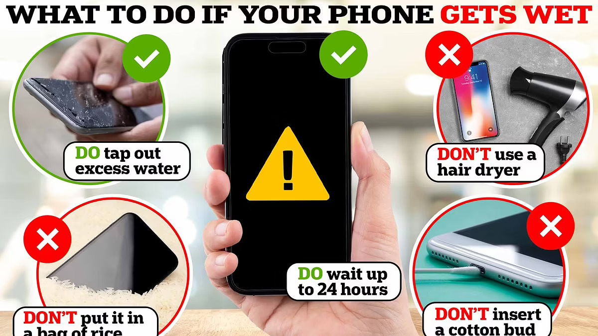 How to handle when iPhone falls into water you need to know